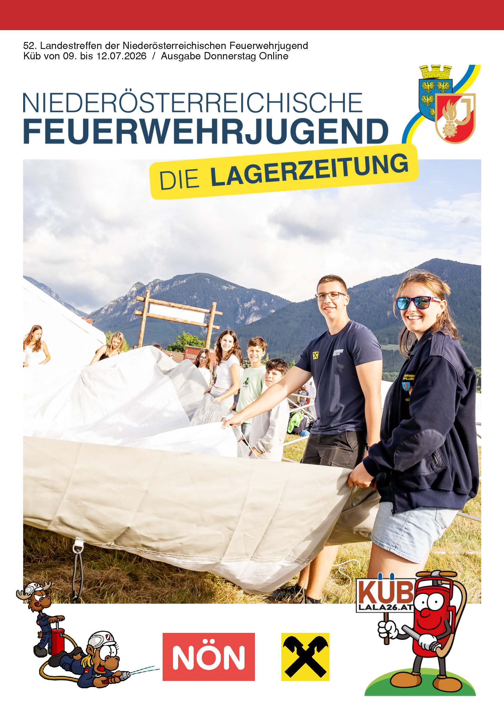 Lagerzeitung Donnerstag – Seite 1