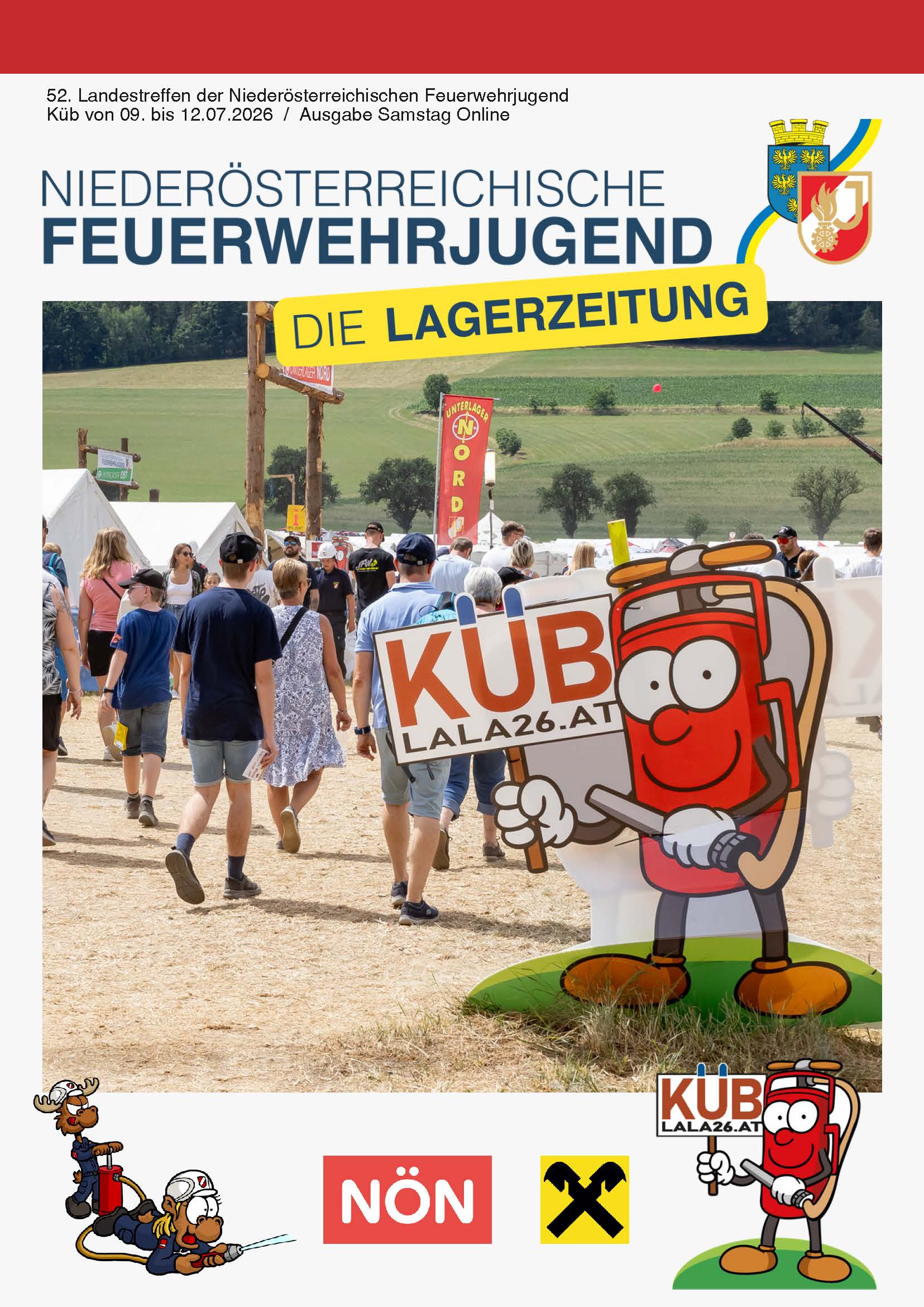 Lagerzeitung Samstag – Seite 1
