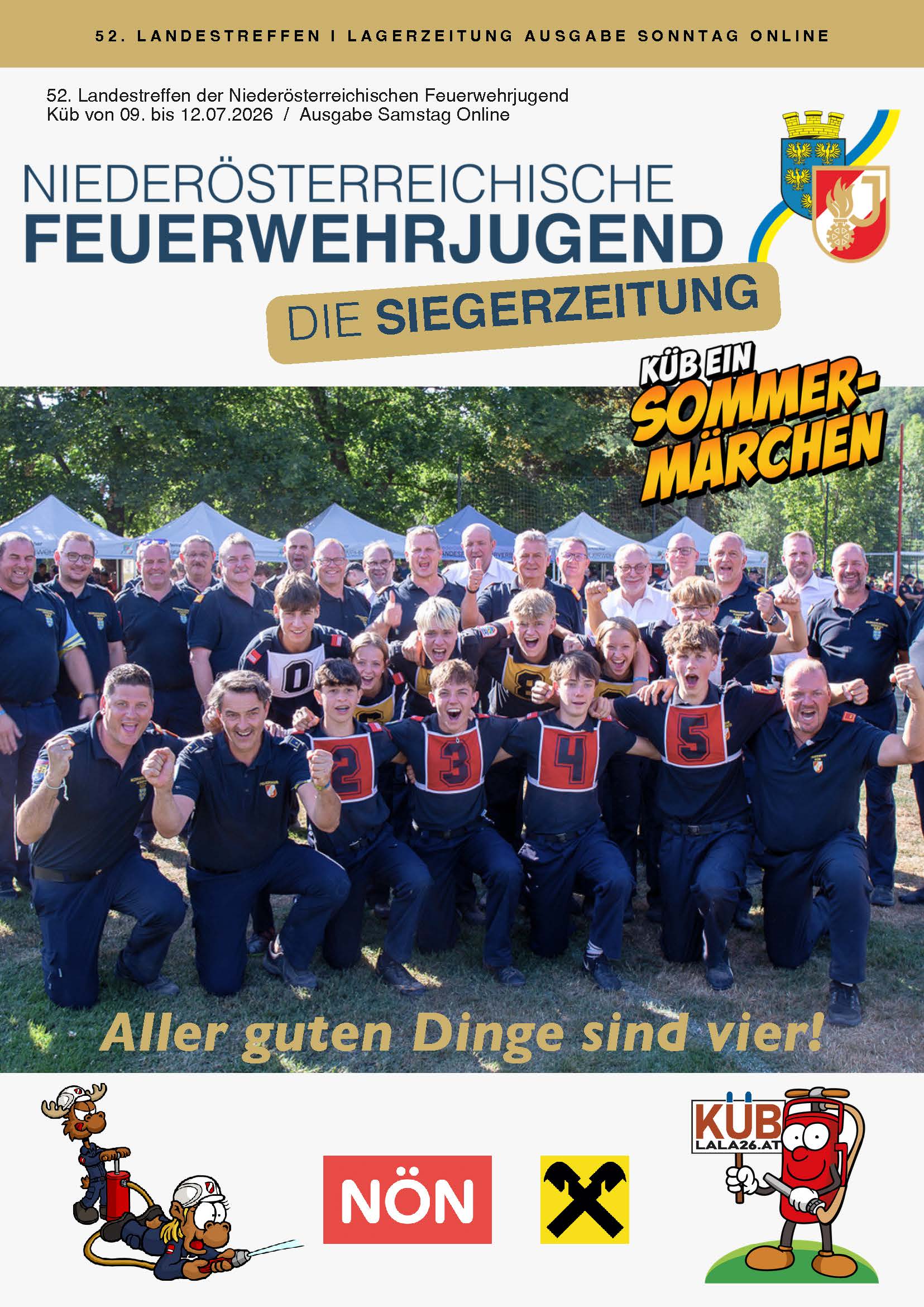 Lagerzeitung Sonntag – Seite 1